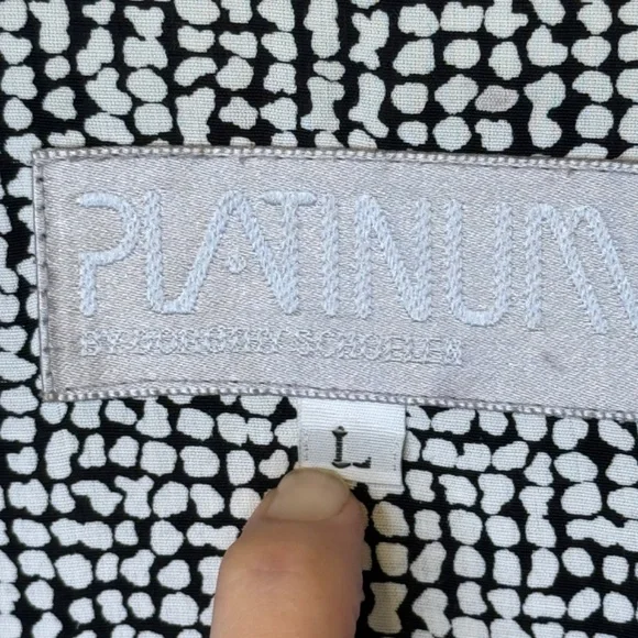 Platinum Dorothy Schoelen VTG TribalGeo Pattern Lightweight Bolero Suit Jacket - Picture 10 of 11